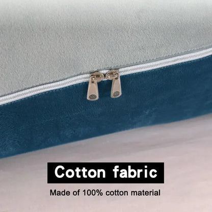 U-Shaped Pregnancy Pillow Pure Cotton Cushion Grey