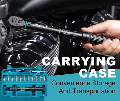 14-Piece Bike Torque Wrench Set Blue