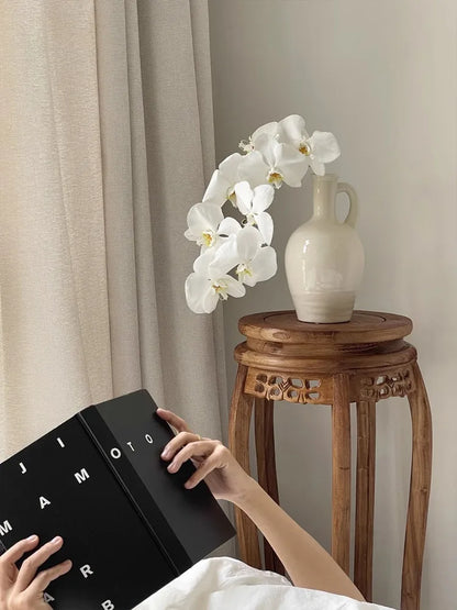 Rustic Elegance: Retro French Ceramic Vase for Stylish Home Decor