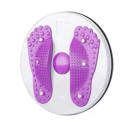 Waist Twisting Disc Abdominal Fitness Rotary Board Purple