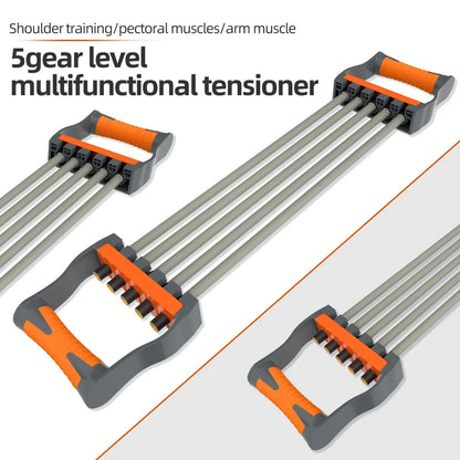 5 Ropes Adjustable Chest Expander