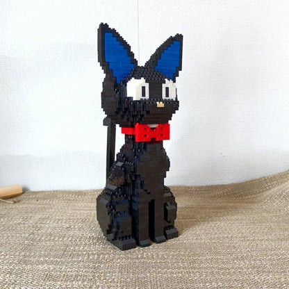 Black Cat Model Mini Building Blocks