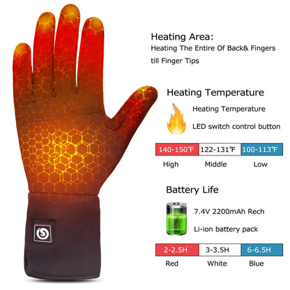 Heated Gloves for Men and Women
