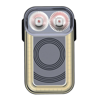 Radar Detection Bike Tail Light Vehicle Sensing Black