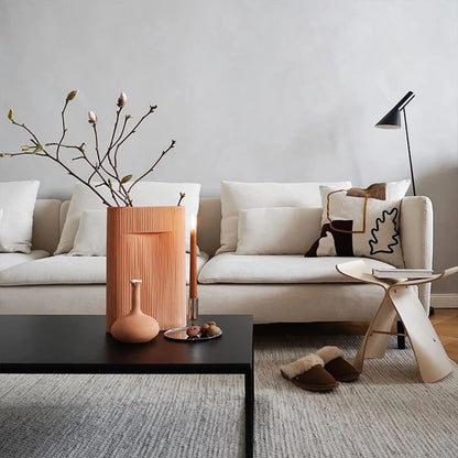 NEOBA Stool Ins Danish Butterfly Chair Stool(Beige)