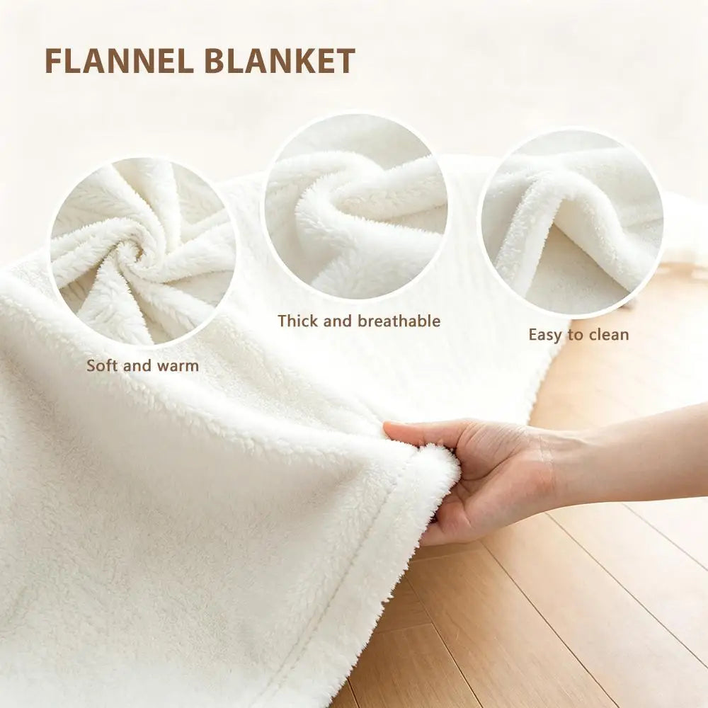 Comedy Character Flannel Throw Blanket
