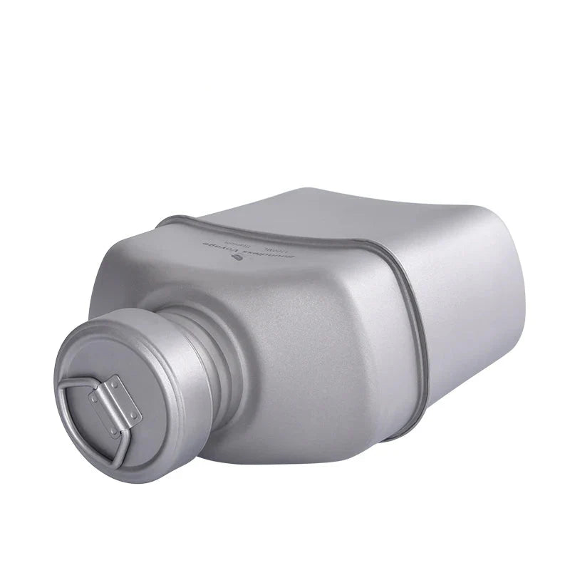 Titanium Camping Cooking Mess Set Grey