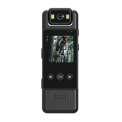 Mini 1080P Body Camera Digital with 64GB Black
