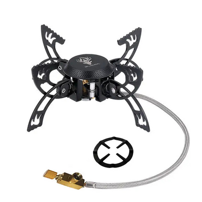 Folding 3800W UFO Camping Stove Black
