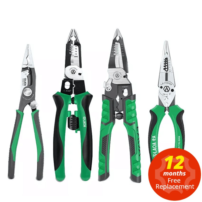 Multifunctional Electrician Long Nose Pliers