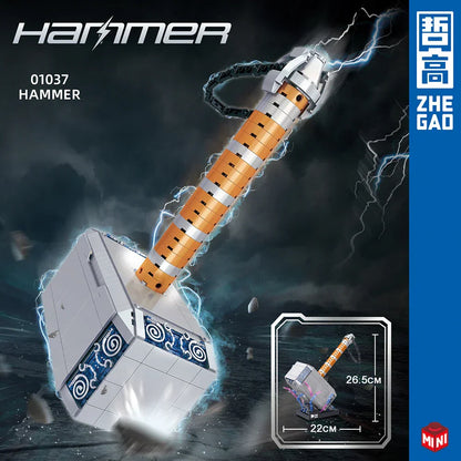 975PCS Creative Thunder Hammer Toy