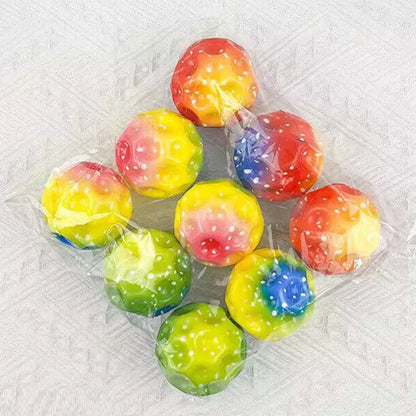 3Pcs Galaxy Moon Ball Extreme High Bouncing Ball
