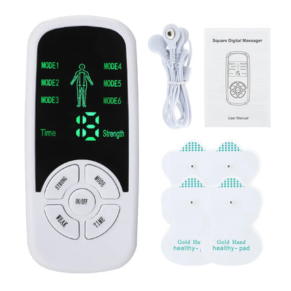 Electric Muscle Stimulator Body Massager (6 Modes)