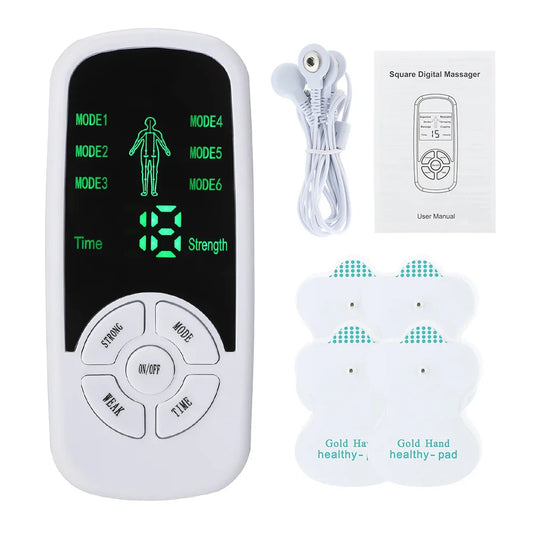 Electric Muscle Stimulator Body Massager (6 Modes)