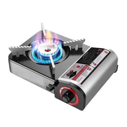 Mini Butane Camping Stove Grey