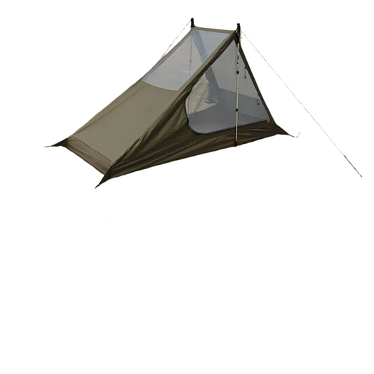 Airy 1 Mesh Tent Backpacking Shelter with Dual Doors Green