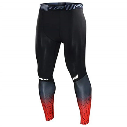 Men's Quick-Dry Compression Running & Fitness Leggings
