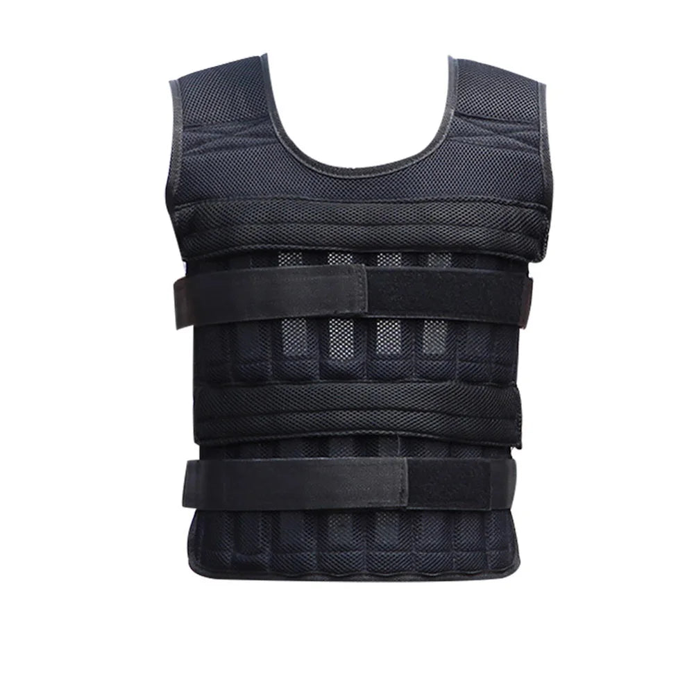 Adjustable Weighted Vest (Plates Not Included) Black