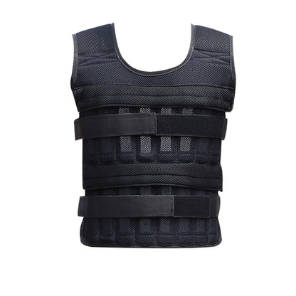 Adjustable Weighted Vest (Plates Not Included) Black