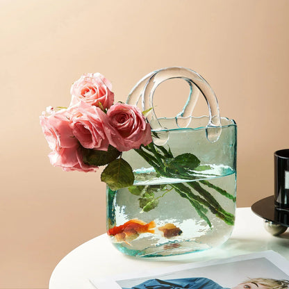 Portable Transparent Hydroponic Vase