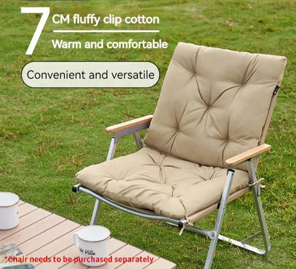 Camping Folding Chair Cushion Detachable Seat Pad