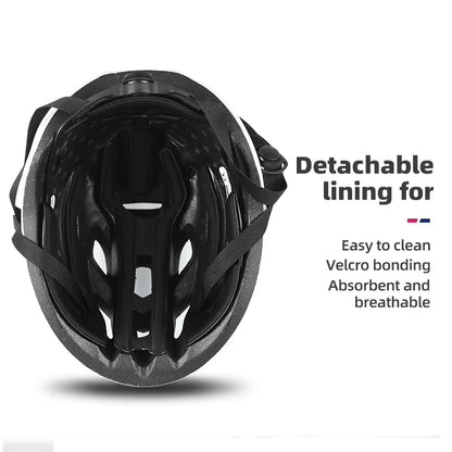 Lightweight Racing-Inspired Adult Bicycle Helmet Red