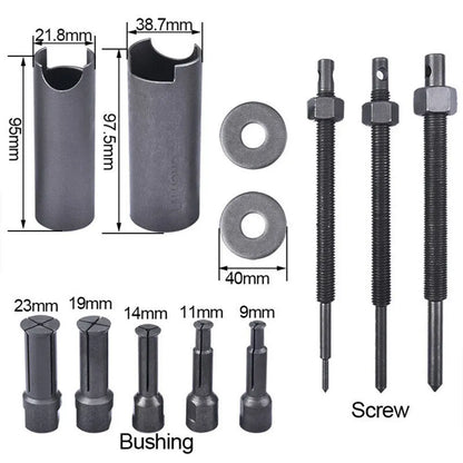 Bearing Disassembly Tool Kit  High-Strength Bearing Puller Set Grey