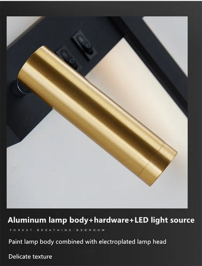 Nordic LED Wall Lamp - Modern Design for Living Room and Bedroom