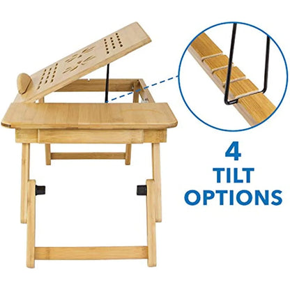 Portable Lap Desk for Bed, Sofa, Study, and Reading