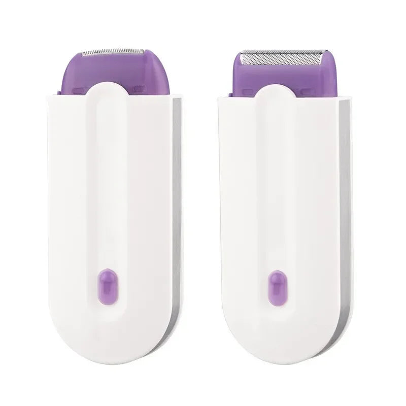 Painless Hair Removal Kit Women Electric Shaver White