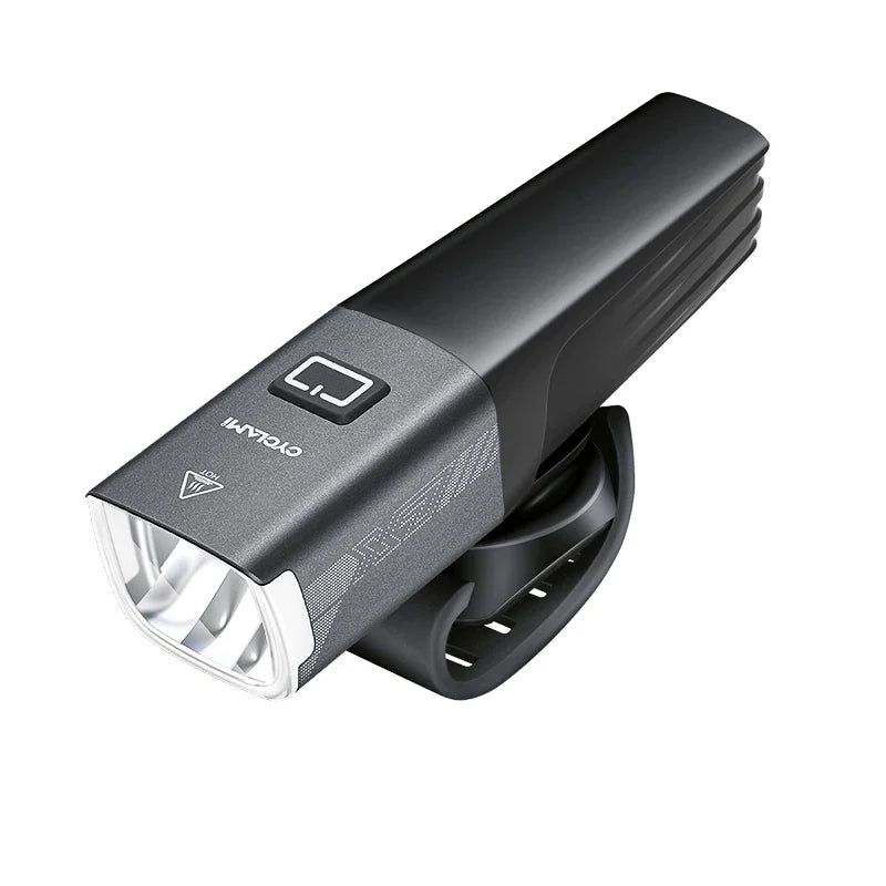 1000LM Smart Bike Headlight USB Rechargeable Black