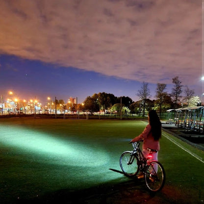4800 Lumen USB Bike Light Set Black