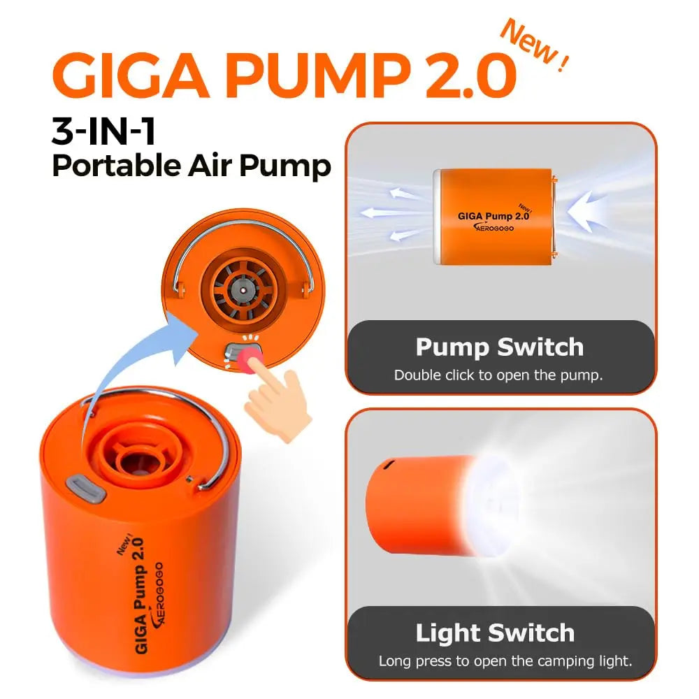 GIGA Pump 2.0 Mini Air Pump