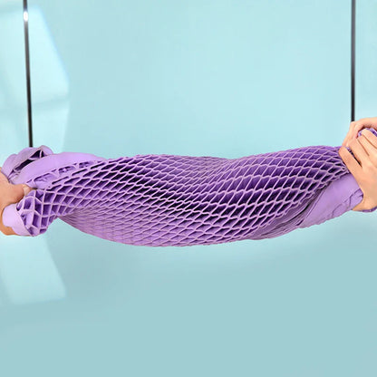 Breathable TPE Pectin Cervical Neck Pillow Zero Pressure Purple