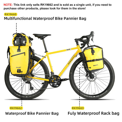 25L Waterproof Bike Pannier Bag