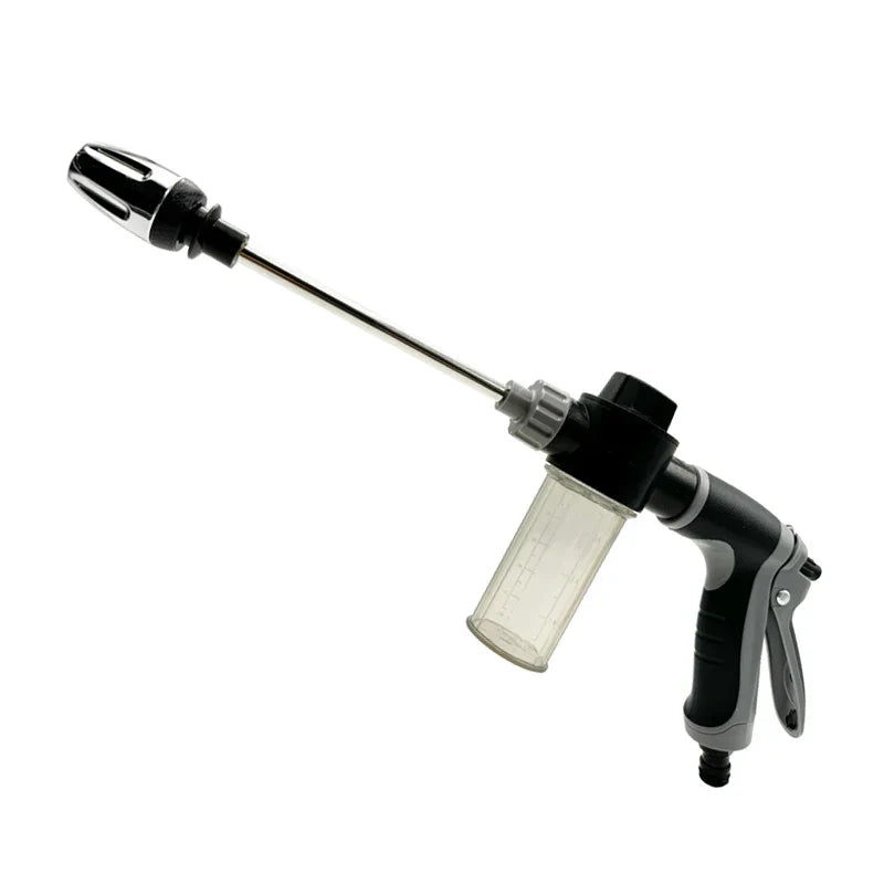 High Pressure Spray Water Gun Multipurpose Car Wash Silver