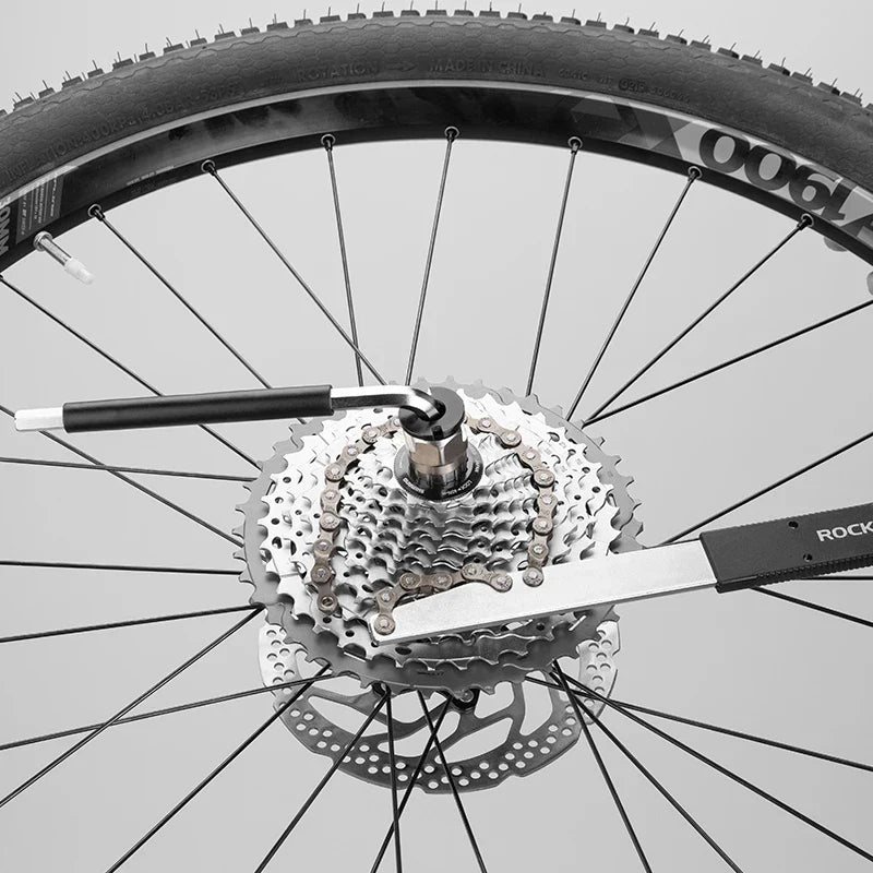 44-in-1 Bicycle Repair Tool Kit Maintenance Set Grey