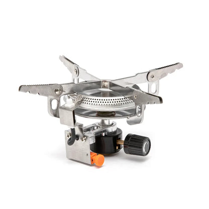 Ultralight Camping Gas Stove Head Silver