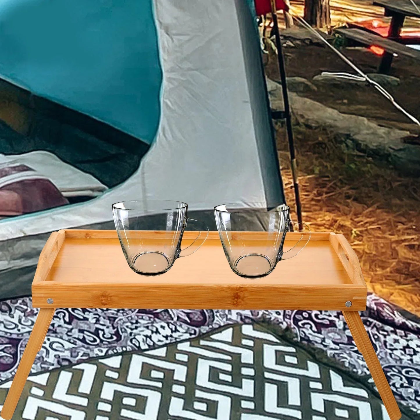 Mini Wooden Table Rectangular