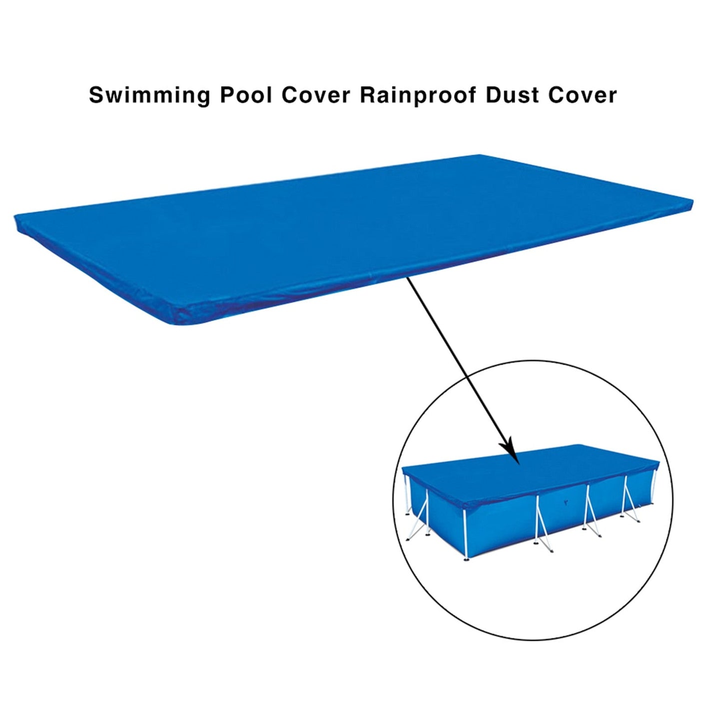 Pool Cover 400x211CM/300x200CM/260x160CM/220x150CM
