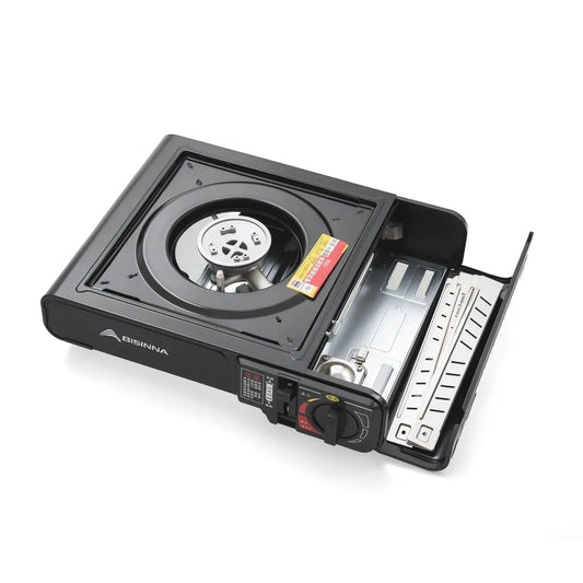 2900W Camping Cassette Stove Black