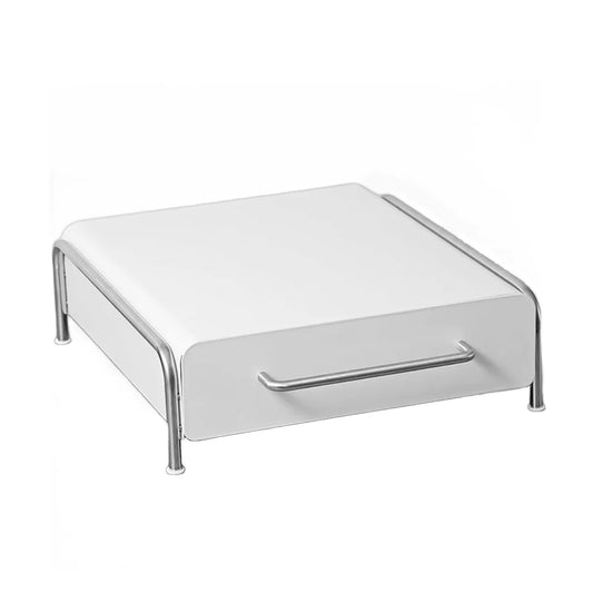 Compact Coffee Pod Drawer Space-Saving K-Cup Holder White