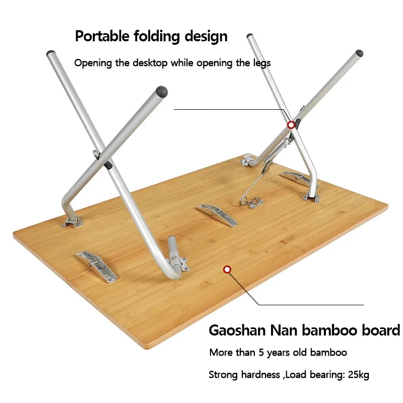 Bamboo Folding Table