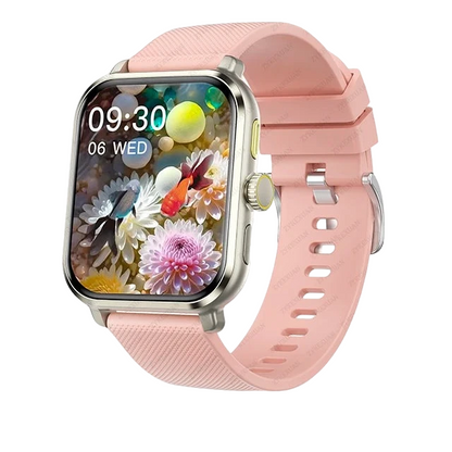 Smart Bluetooth Fitness Tracker Watch with Voice Assistant and Magnetic Charging