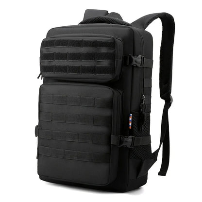 Tactical Backpack Multi-Layer Camping Black