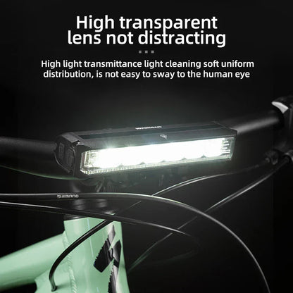 Bicycle Light Front 2600 Lumen USB Rechargeable Waterproof