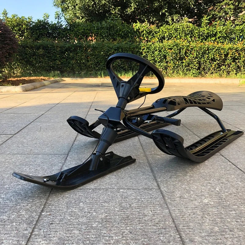 Unpowered Skis Children's Snow Scooter