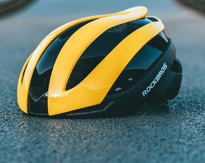 Ultralight Breakwind Cycling Air Ventilated Helmet Yellow
