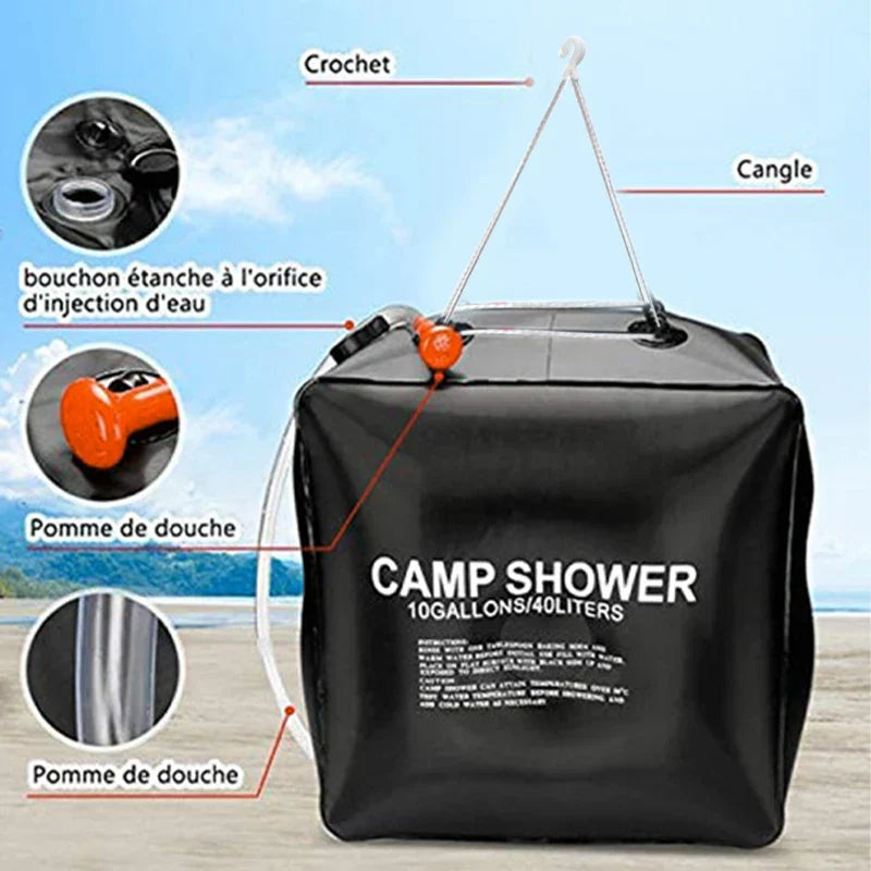 Water Bags 40L Shower Head