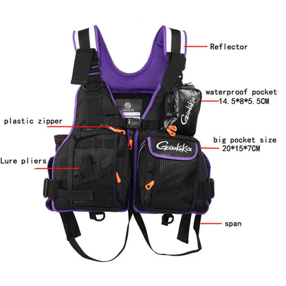 Professional Sea Fishing Life Jacket